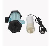 Limpiador de acuario con sifón eléctrico para un reemplazo de agua eficiente y limpieza en tanques de peces, adecuado para agua fresca y agua marina (1 metro)