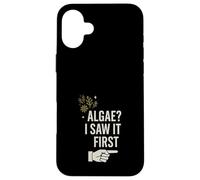 Limpiador de acuarios para peceras Técnico Exfoliante de algas Carcasa para iPhone 16 Plus