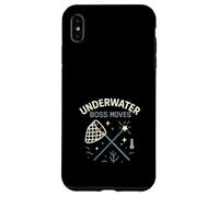 Limpiador de acuarios para peceras Técnico Exfoliante de algas Carcasa para iPhone XS Max