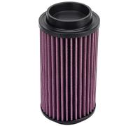 Limpiador de admisión de filtro de aire para motocicleta compatible con Polaris ATP 500 Diesel XP 455 Magnum Ranger 325 Trail Blazer 330 Doble capa acero inoxidable Colector goma 45° univ(A)