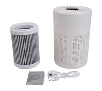 Limpiador de Aire USB ABS para Hogar y Oficina Compacta(Air purifier) | para elimina humo y partículas, reduce alérgenos, incluye herbal, plástico ABS durable