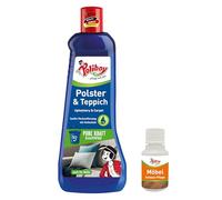 Limpiador de alfombras y tapicería de POLIBOY, suave limpiador textil para eliminación de manchas, para alfombras, máquinas de champú y lana, 1 x 500 ml, incluye muestra de producto, fabricado en
