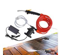 Limpiador de Alta Presión - Bomba Eléctrica Portátil | Limpiador de Aire Acondicionado | Kit Limpieza Evaporador AC, Ducha Exterior Carretera, Pistola de Agua Potente, Herramientas de Limpieza Hogar