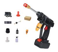 Limpiador de alta presión eléctrico, mango antideslizante, funciona con batería, diseño compacto y potente, para vehículos, hogar, limpieza y cuidado detallado