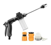 Limpiador De Alta Presión - Pulverizador De Agua De Lavado De Coche De Alta Presión Portátil | Potente Arandela De Presión, Herramientas De Limpieza Rotativas Multifuncionales Para P