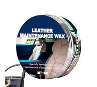 Limpiador de asientos de coche | 120 g | Detallador interior portátil | Pulidor de cuidado automotriz, cera de limpieza de vehículos, restaurador de salpicadero para tapicería de coche