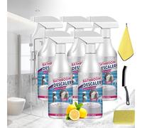 Limpiador de baño Lifesunny, descalcificador de baño, limpiador de manchas difíciles, descalcificador de baño Life Sunny, limpiador de espuma descalcificador de baño, para vidrio de baño (5)