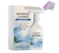 Limpiador de Baño Quitaincrustaciones, Espuma Limpiadora Descalcificadora de Baños en Spray, Limpiador Quita Restos Rápido y Potente, para Azulejos, Vidrio, Inoxidable, Acero, Fregaderos (1 PC)