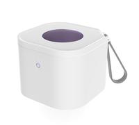 Limpiador de bebé apto para viajes, 70 ciclos por carga completa, tecnología de cuentas UVC, esterilizador de pezones, dispositivo de limpieza de caja