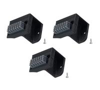 Limpiador de boquilla integrado para Bambulab para X1 para impresoras 3D P1, cepillo de silicona eficaz para una mejor gestión del flujo de filamento (3 piezas)