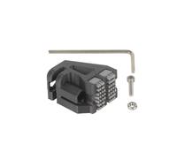 Limpiador de Boquillas de Silicona de Doble Boquilla para Impresora 3D X1/P1. Cepillo de Silicona Gris.