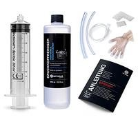Limpiador de boquillas Octopus 500 ml, limpiador de cabezales de impresión compatible con los cabezales de impresión Epson con adaptador de manguera