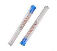 Limpiador de boquillas para impresora 3D, 18 piezas, agujas de metal para limpiar boquillas extrusoras, agujas flexibles de acero inoxidable de 0,15 a 0,8 mm