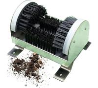 Limpiador de Botas de Alta Resistencia con cepillos Duros, Limpiador de pies de Acero Inoxidable para eliminación de Barro en Interiores y Exteriores, raspador de Zapatos de jardín de Entrada