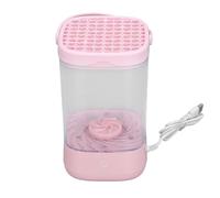 Limpiador de Brochas de Maquillaje Eléctrico, Dispositivo de Limpieza de Brochas de Maquillaje Portátil con Cuerpo Transparente, Limpieza Profunda para Brochas de Maquillaje, 2