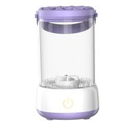 Limpiador de brochas de maquillaje eléctrico, máquina limpiadora de brochas de maquillaje eléctrica, máquina giratoria automática, carga USB y limpieza profunda, limpiador de