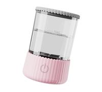 Limpiador de brochas de maquillaje giratorio automático, limpiador de maquillaje eléctrico, herramienta de limpieza y secado multifuncional, herramienta de limpieza duradera y eficiente