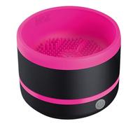 Limpiador de brochas de maquillaje, limpiador de brochas corrector, colorete y sombras de ojos recargable, accesorios para la limpieza de base, corrector, sombras de ojos y cepillos para colorete