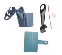 Limpiador de cadena de motocicleta, kit de cuidado de cadena de bicicleta, 4 piezas, herramienta de mantenimiento ergonómica para sistemas de propulsión limpios y lubricados, ideal para vehículos