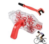 Limpiador de cadena de motocicleta, kit de limpieza de motocicletas - Cepillo de cadena portátil,Kit de herramientas de desengrasante para cyper no slip ergonómico para el mantenimiento del ciclismo