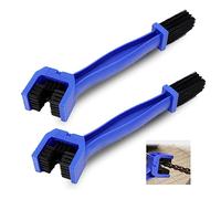 Limpiador de cadena para motocicleta bicicleta de montaña,2 piezas moto kit de limpieza de cadenas cepillo,Bicicleta Roller doble extremo cadena cepillo de limpieza ciclo cadena cepillo cadena