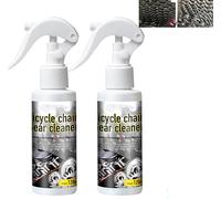 Limpiador de cadenas de bicicleta de limpieza profunda y resistente al óxido, spray limpiador de cadenas desengrasante para bicicletas, seguro en todas las superficies y todo tipo de bicicletas (1)