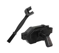 Limpiador de cadenas de bicicleta, herramienta portátil para limpiar el engranaje de la cadena de bicicleta, lavadora de cadenas con cepillo de ABS eficiente para ciclismo de monta