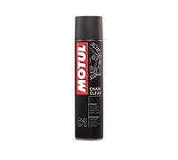 Motul Limpiador de Cadenas de Moto en Spray, Desengrasante Extremo para Motos de Carretera y Todoterreno, Compatible con O-RING, X-RING y Z-RING, Evaporación muy Rápida, MC Care Chain Clean C1, 400 ml