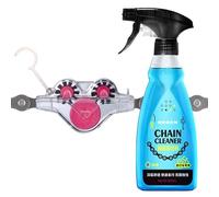 Limpiador de Cadenas | Spray de Limpieza para Bicicletas | Herramienta de limpieza de cadena para bici,Para hogar, taller, garaje, reparación, mantenimiento, ciclismo de carretera y montaña