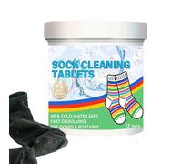Limpiador de calcetines sucios | 12 piezas de pestañas descalcificadoras | Pestañas de limpieza de calcetines - para viajes, hogar, sala de estar, dormitorio, hombres y mujeres