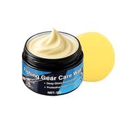 Limpiador de carretes de pesca, 50 g, crema de cuidado de baja fricción, duradera para equipos de pesca, para una limpieza rápida y fácil de accesorios de pesca, prolonga la vida útil y previene