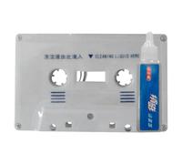 Limpiador De Cassette - Casete De Casete | Audio Cassette Cabeller Cleaner, Kit De Limpieza De Cabezales De Cinta De Cassette De Larga Duración, Solución De Mantenimiento De Cabezales De Cinta De Cass