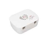 Limpiador de Cepillo de Dientes UV, Cargador USB de Pared, 2, Luz Ultravioleta, Portátil, Desinfectante Profundo, Ranuras de Limpieza, Soporte para Cepillos de Dientes, Estuche