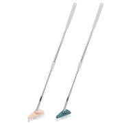 Limpiador de cepillo de ducha - Depurador de baño de mango largo, cepillo multiusos para suelo, purificador de ducha | Herramientas de limpieza de pisos | Cepillos para Nettoy