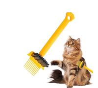 Limpiador de cepillo de pelo, herramienta de limpieza para cepillo de pelo | Cepillos de pelo Herramienta de limpieza Peine limpiador,Rastrillo portátil de removedor de cepillo de pelo de limpieza