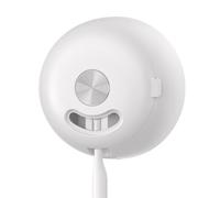 Limpiador de cepillos de dientes recargable, caja de almacenamiento portátil para cepillo de dientes con sensor inteligente, organizador de cepillos de dientes de baño, soporte de cepillo de dientes