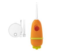 Limpiador de cera de oído con luz LED, cómoda herramienta de eliminación de cera, recogedor de cera de oído portátil, removedor de cera de orejas seguro de 2.56 x 1.57 pulgadas para niños y adultos,