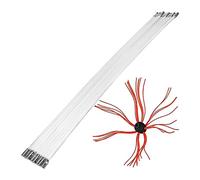 Limpiador de chimenea de alta eficiencia Kit de barrido de limpieza Chimenea de barra de cepillo rotatorio Sooteater Para uso comercial