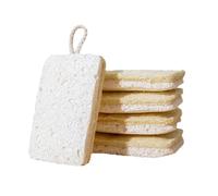 Limpiador de cocina compostable. Esponjas de lufa biodegradables de fibra vegetal ecológica, resistentes al aceite, fáciles de limpiar. Hecho de fibra vegetal ecológica, adecuado para cocinas y baños.