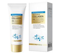 Limpiador de colágeno de colágeno, 100 g de colágeno rico en humedad, limpiador de la piel, colágeno suave e hidratante, limpieza profunda y equilibrante
