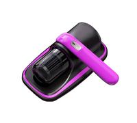 Limpiador de colchones profundos UV, aspiradora portátil de mano, alta potencia de succión, agitador de cepillo de rodillo, ideal para ropa de cama, sofá, tapicería de tela