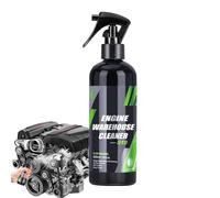 Limpiador De Compartimento Motor | Pulidor Para Suministros De Limpieza De Uso Intensivo | Limpiador Potente De Grasa Para Motor Y Almacén | Para Suciedad Adhesivo Metal Aluminio Camión Sedán Scooter
