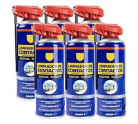 Limpiador de Contactos 400ml - Spray Limpieza para Electronicos (Pack 6)