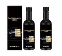 Limpiador de convertidores catalíticos para eliminar depósitos de carbón, prevenir obstrucciones y controlar las emisiones. Seguro para sensores de oxígeno y todos los vehículos de gasolina (120 ml).