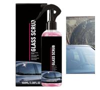Limpiador De Cristales - 100ml Líquido Invisible De Limpieza Potente,Limpiador De Cristales Para Coche | Para Auto, Automóviles, Coche, Espejos, Baño, Hogar Y Casa, Exterior, Interior Y Familia