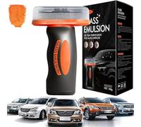 Limpiador de cristales 2 en 1, emulsión limpiadora de cristales, 100 ml, G4, práctico removedor de películas de aceite y huellas dactilares en ventanas, espejos, puertas de cristal y mamparas de ducha