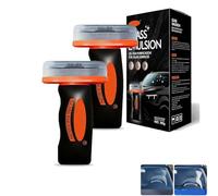 Limpiador de cristales, limpiador de emulsión de vidrio manual, removedor de película de aceite para parabrisas de coche, portátil, fácil de usar, herramienta de pulido para parabrisas, ventanas