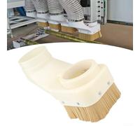 Limpiador de cubierta de zapato de polvo de husillo de material de nailon para aplicaciones de enrutador CNC (90 mm)