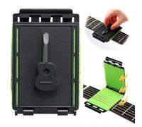 Limpiador de cuerdas de guitarra, limpiador de diapasón de guitarra, paño de limpieza de cuerdas de 360°, reutilizable, limpiador de cuerdas de diapasón, limpiador de cuerdas para guitarras eléctricas
