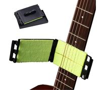 Limpiador de cuerdas para diapasón de guitarra, 11,1 x 6,7 cm, limpiador de cuerdas de guitarra, paño de limpieza de cuerdas de guitarra, herramienta de mantenimiento compacta para entusiastas